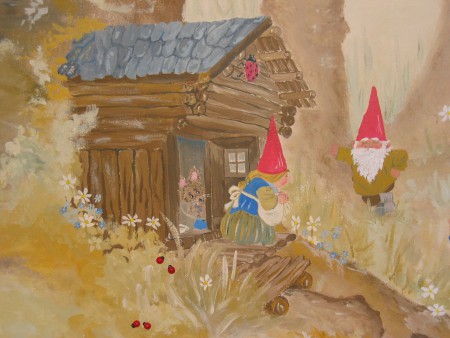 Kabouterkamer a la Rien Poortvliet